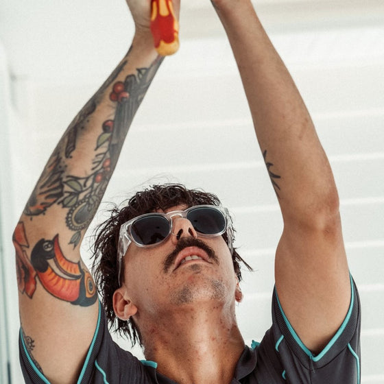 Cruisers Clear Frame Tinted Lens Safety Glasses